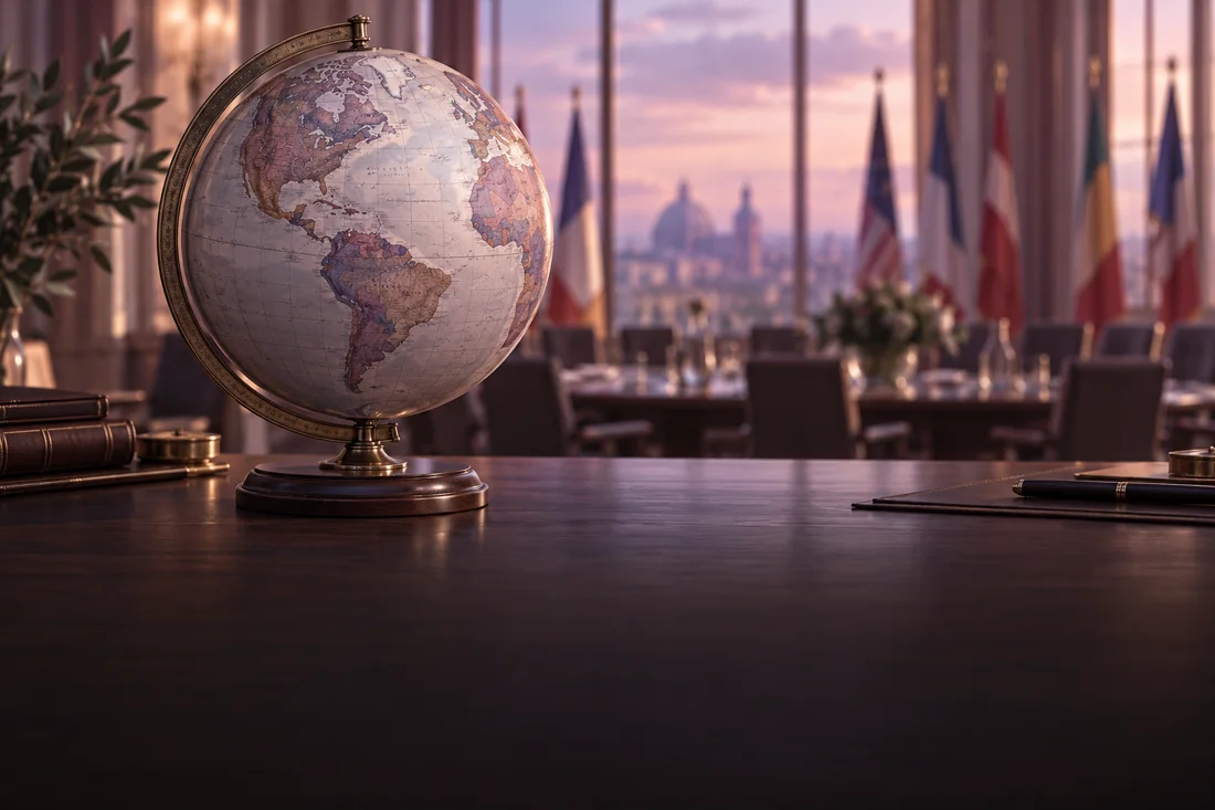 Illustration for World politics