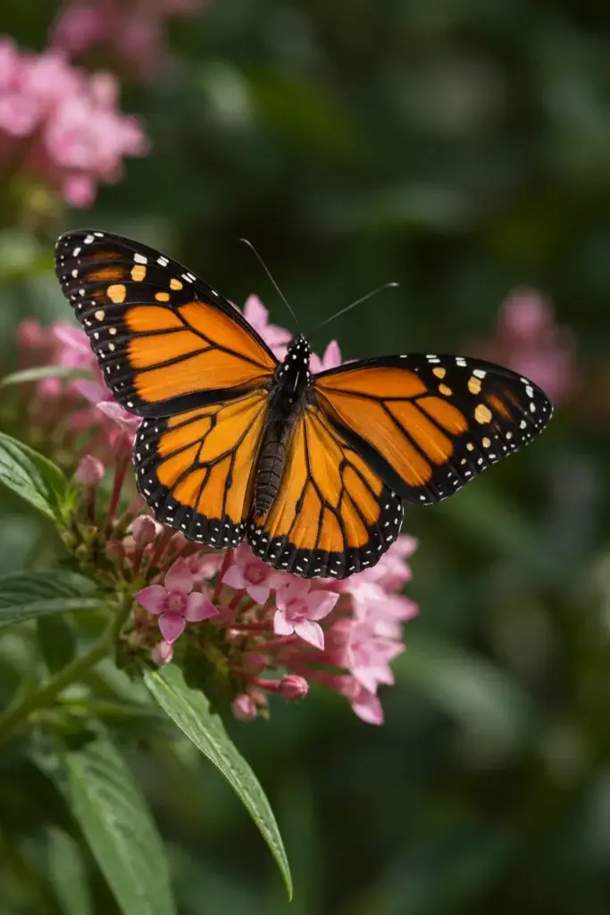 Illustrative sample: Butterfly — AI-generated