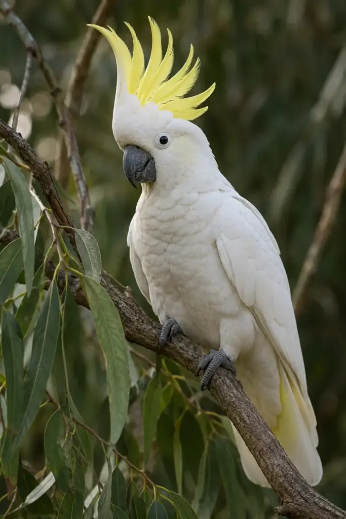 Illustrative sample: Cockatoo — AI-generated